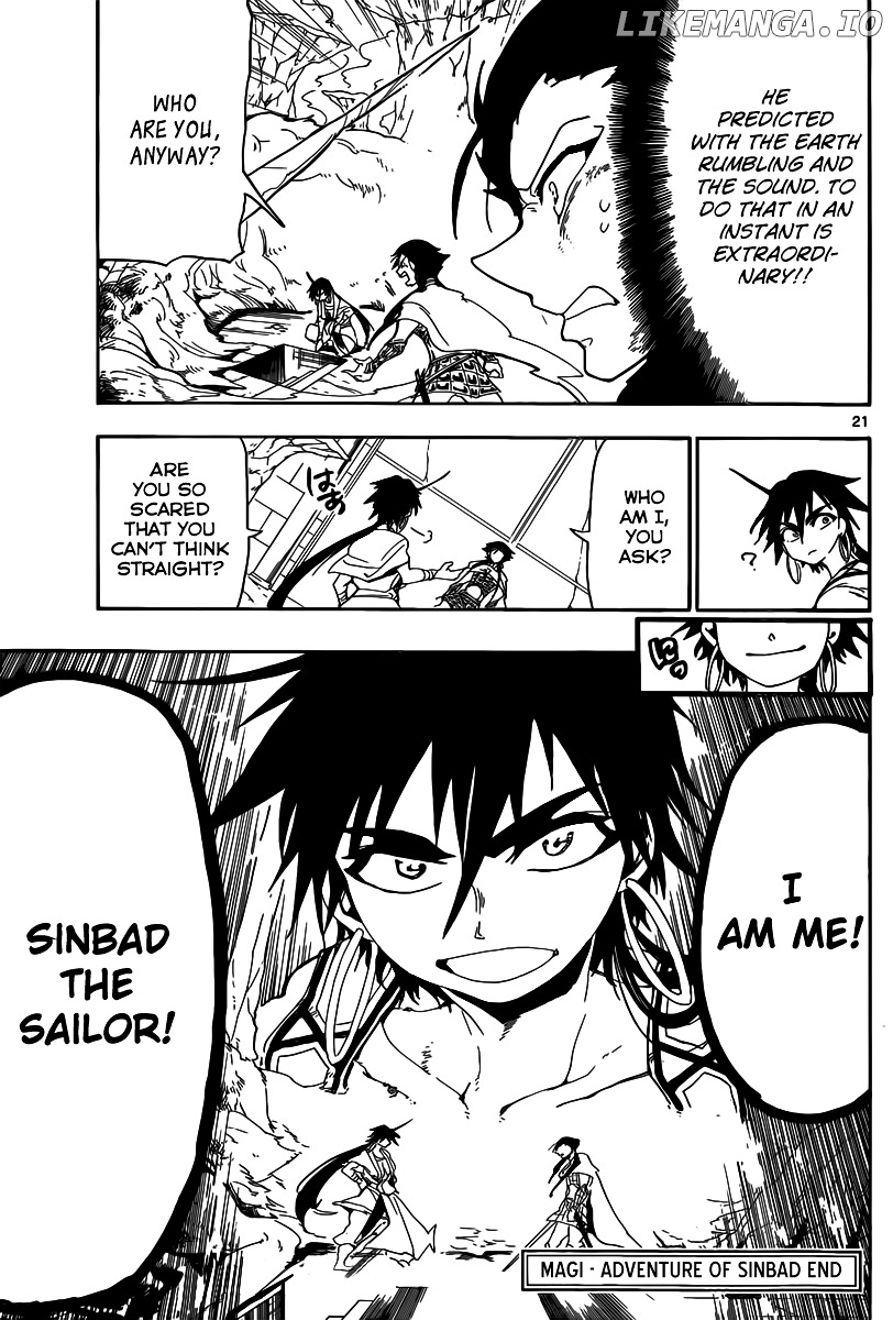 Magi – Sinbad No Bouken chapter 9 - page 21