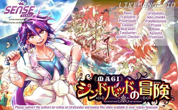 Magi – Sinbad No Bouken chapter 47 - page 1