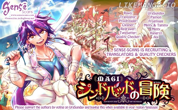 Magi – Sinbad No Bouken chapter 14 - page 1