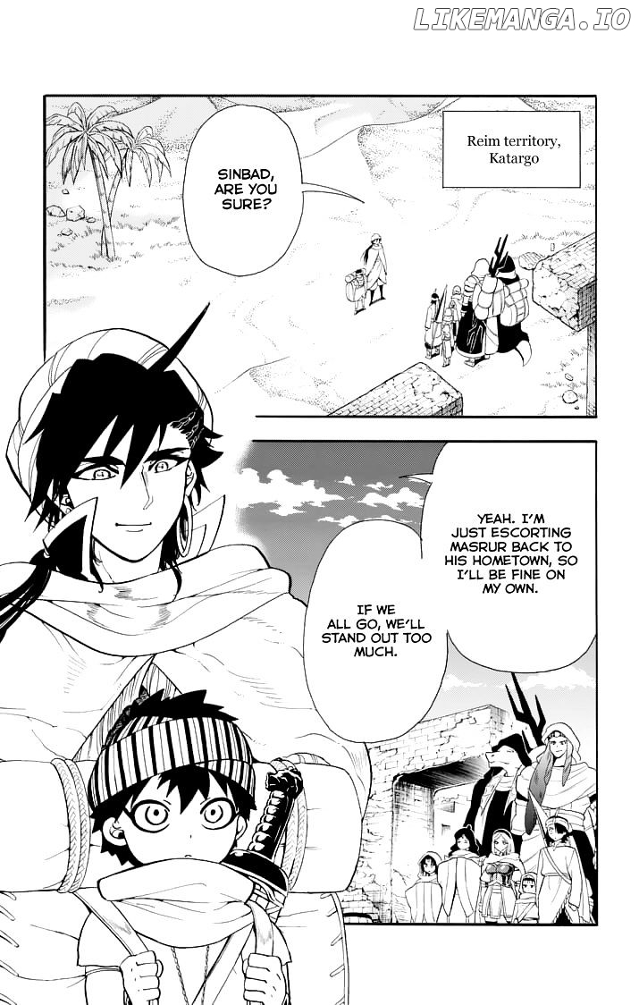 Magi – Sinbad No Bouken chapter 112 - page 3