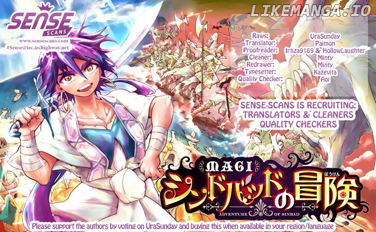 Magi – Sinbad No Bouken chapter 28 - page 1