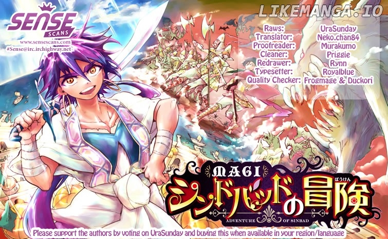 Magi – Sinbad No Bouken chapter 55 - page 1