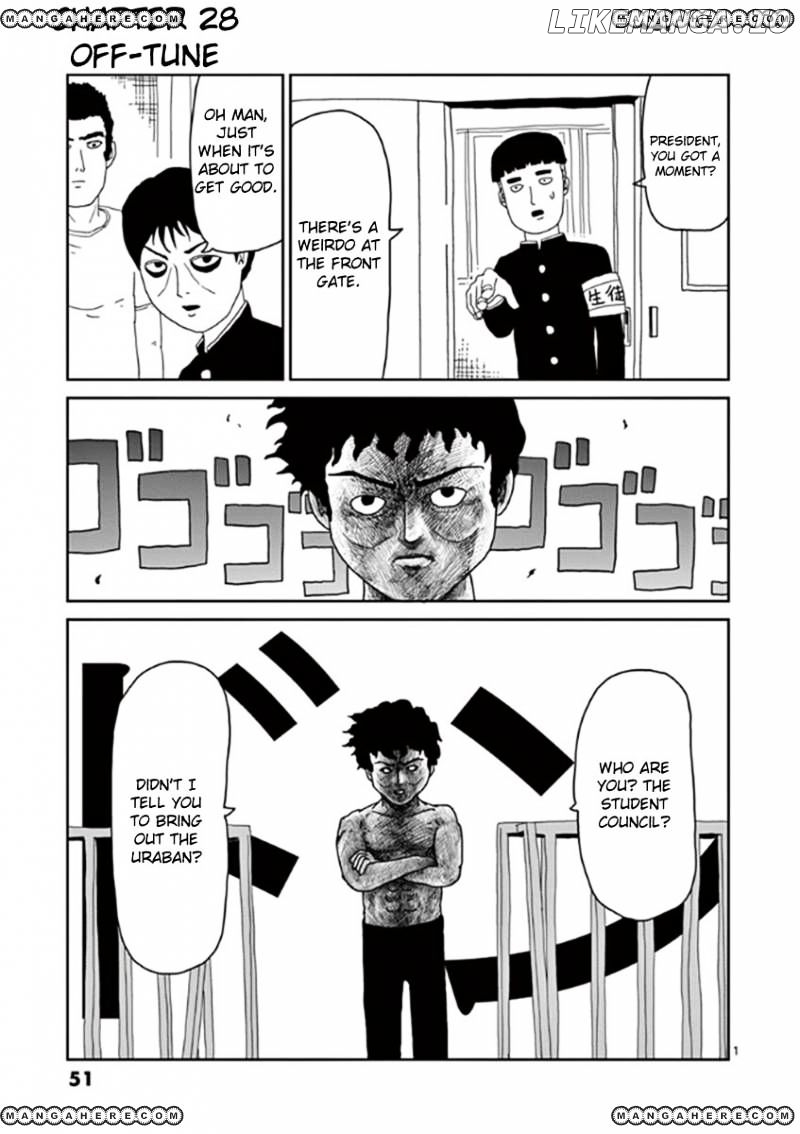 Mob Psycho 100 chapter 28 - page 1