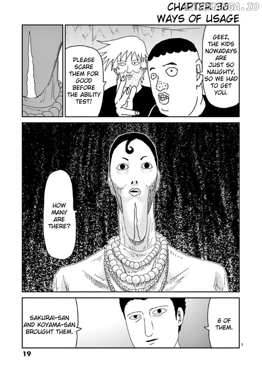 Mob Psycho 100 chapter 36 - page 1