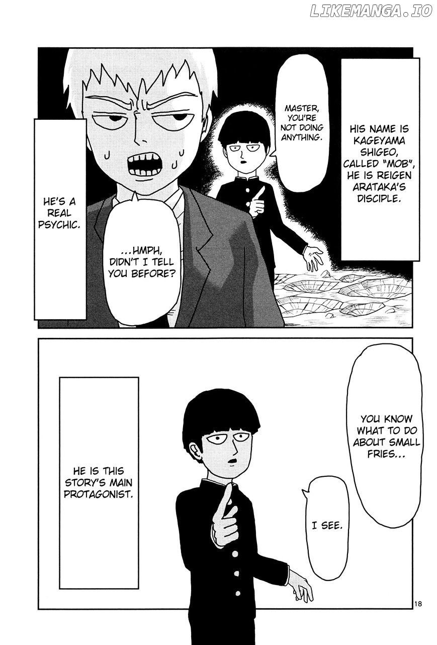 Mob Psycho 100 chapter 9.5 - page 18