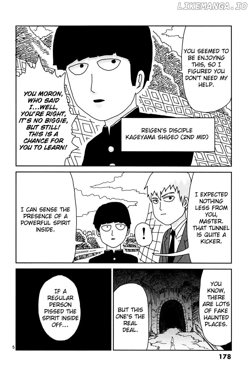 Mob Psycho 100 chapter 9.5 - page 5