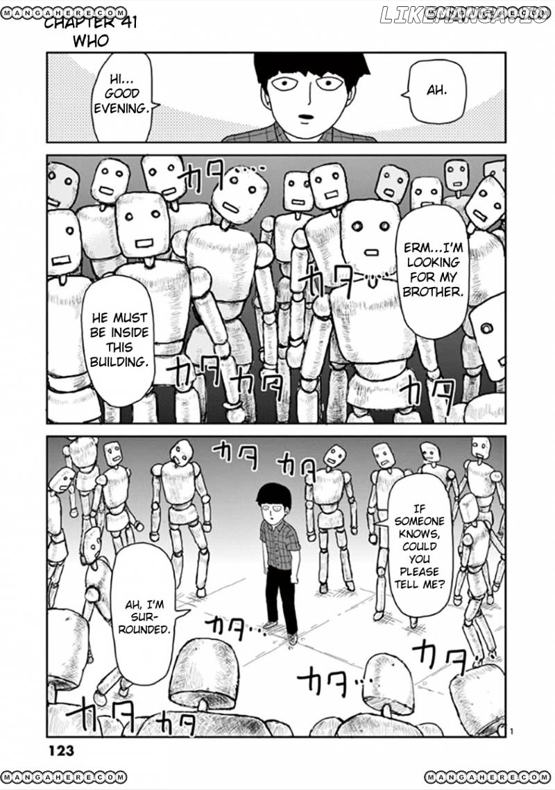 Mob Psycho 100 chapter 41 - page 1