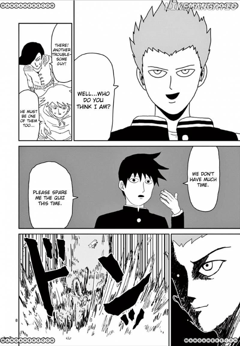 Mob Psycho 100 chapter 41 - page 8