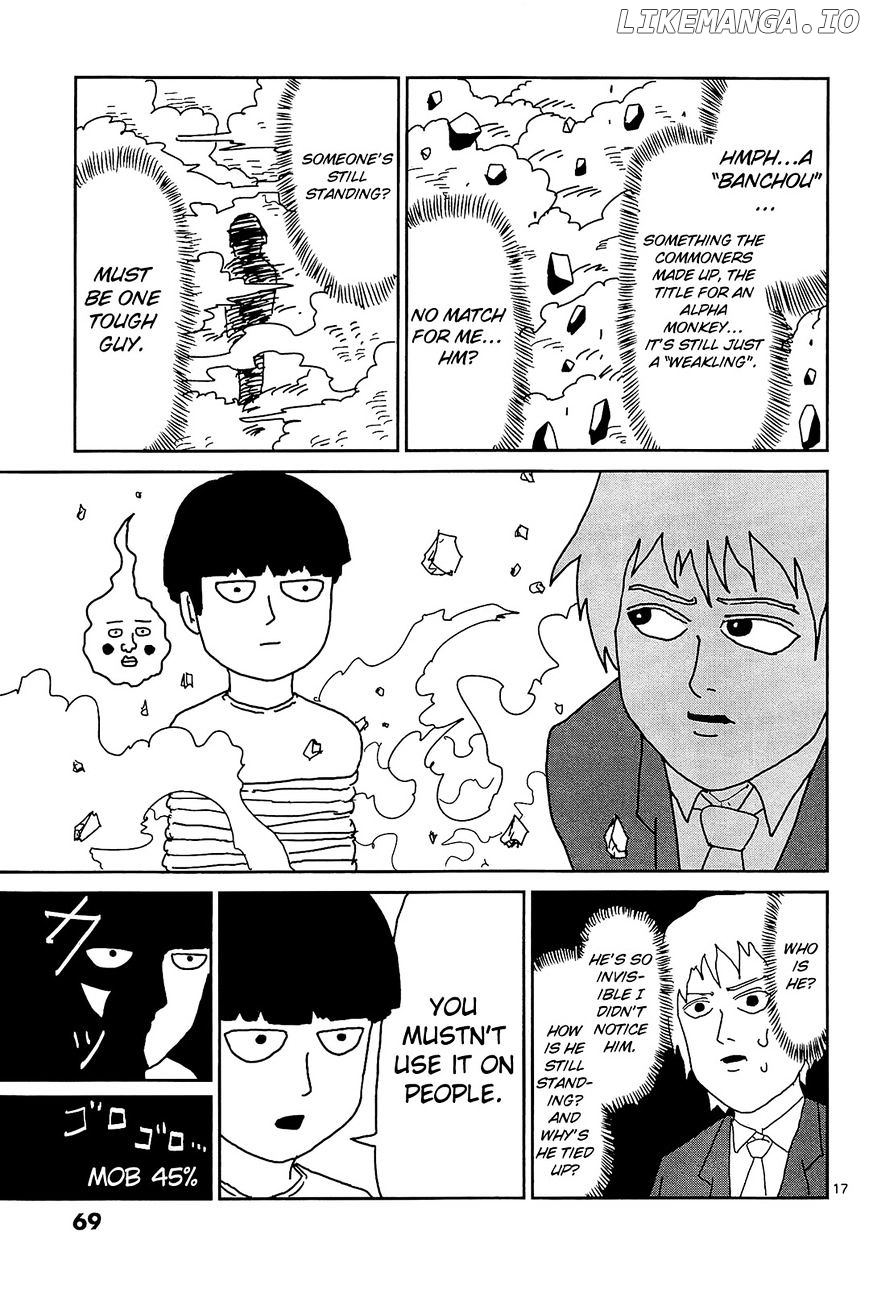 Mob Psycho 100 chapter 13 - page 17