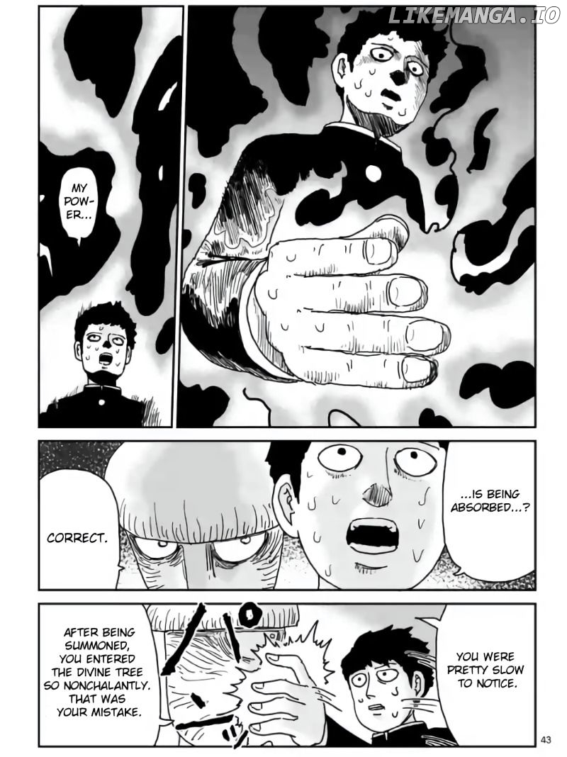 Mob Psycho 100 chapter 97.6 - page 4