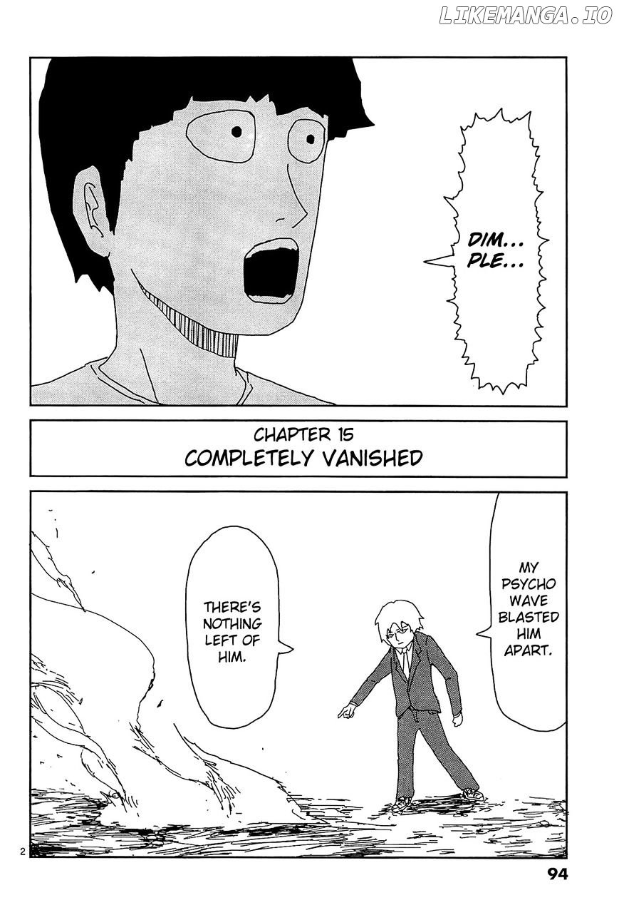 Mob Psycho 100 chapter 15 - page 2