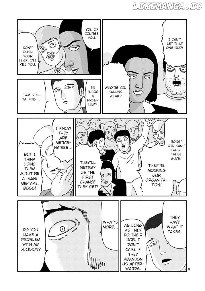 Mob Psycho 100 chapter 79.1 - page 9