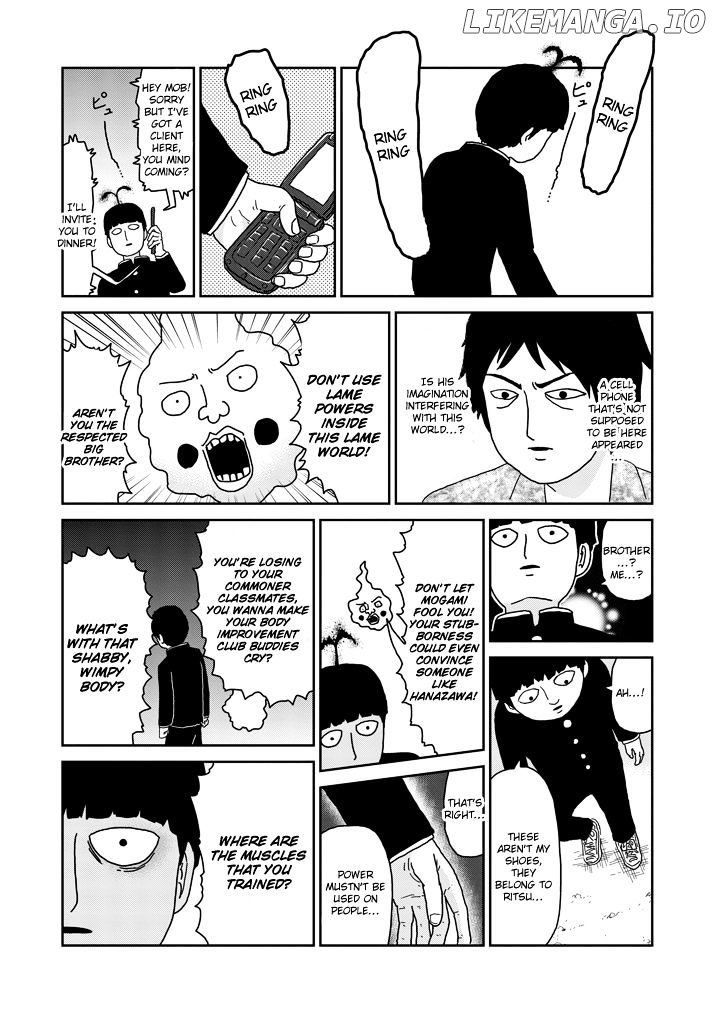 Mob Psycho 100 chapter 65.2 - page 17