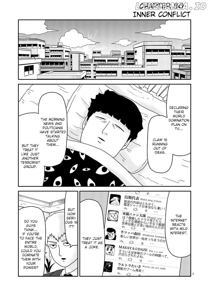 Mob Psycho 100 chapter 80 - page 1