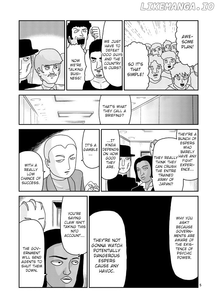 Mob Psycho 100 chapter 80 - page 5