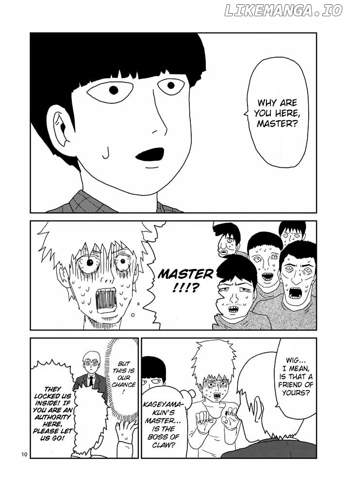 Mob Psycho 100 chapter 45 - page 10