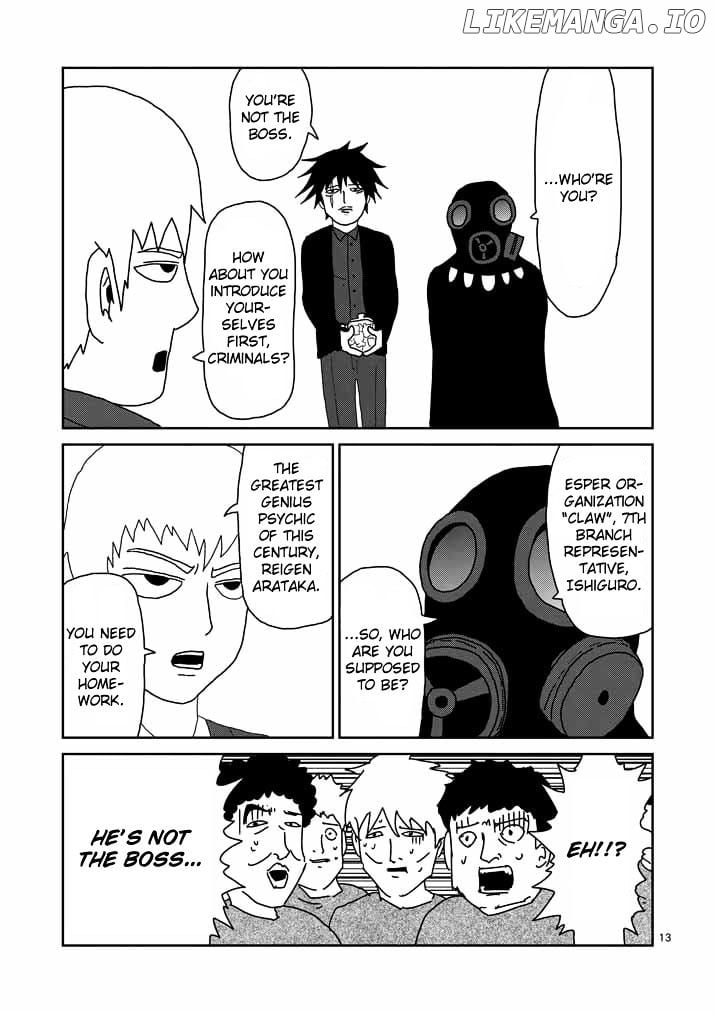 Mob Psycho 100 chapter 45 - page 13