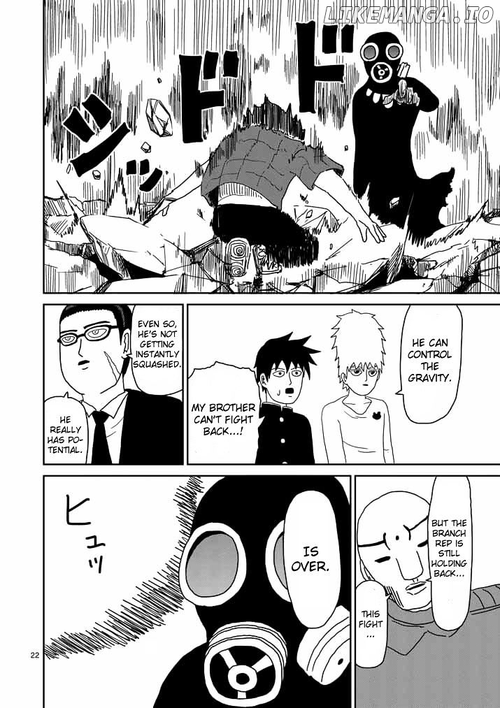 Mob Psycho 100 chapter 45 - page 22