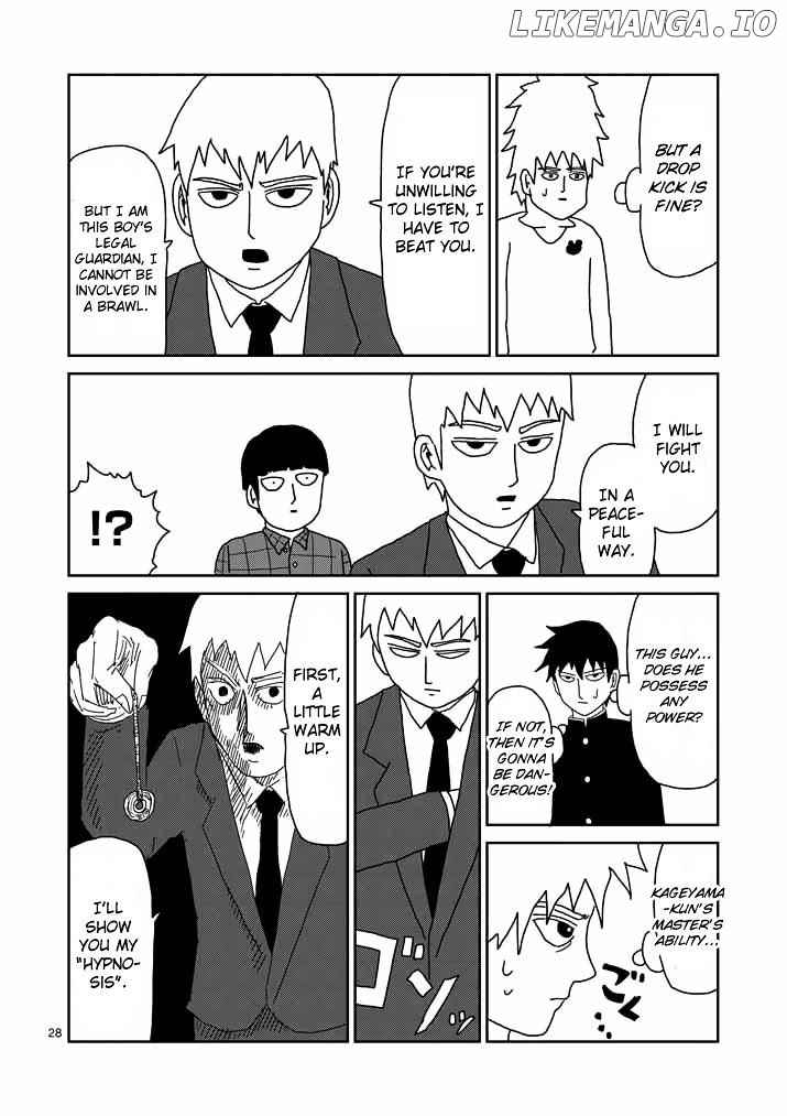 Mob Psycho 100 chapter 45 - page 28