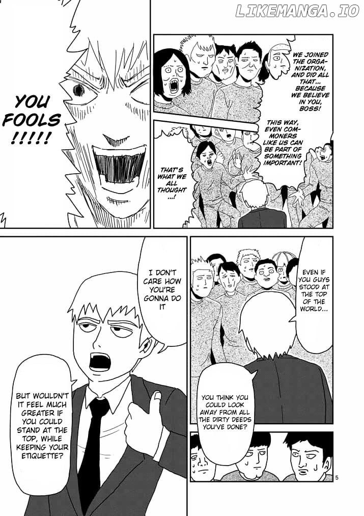 Mob Psycho 100 chapter 45 - page 5