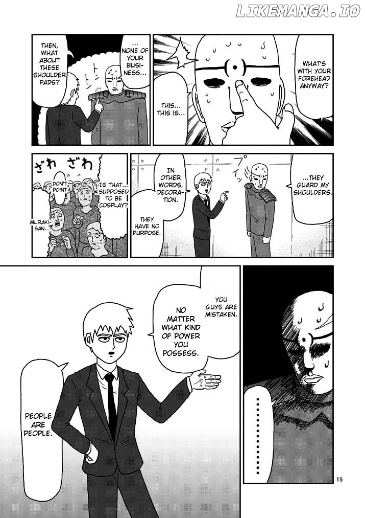 Mob Psycho 100 chapter 48 - page 15