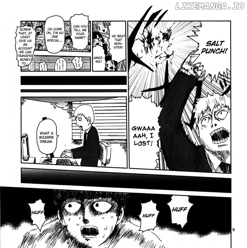 Mob Psycho 100 chapter 67.5 - page 9