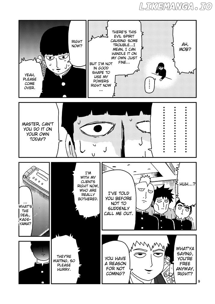 Mob Psycho 100 chapter 68 - page 9