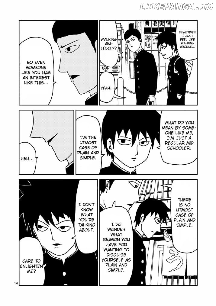 Mob Psycho 100 chapter 21 - page 14