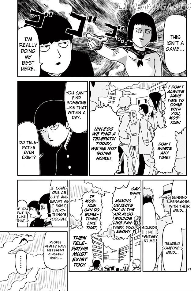 Mob Psycho 100 chapter 22 - page 20