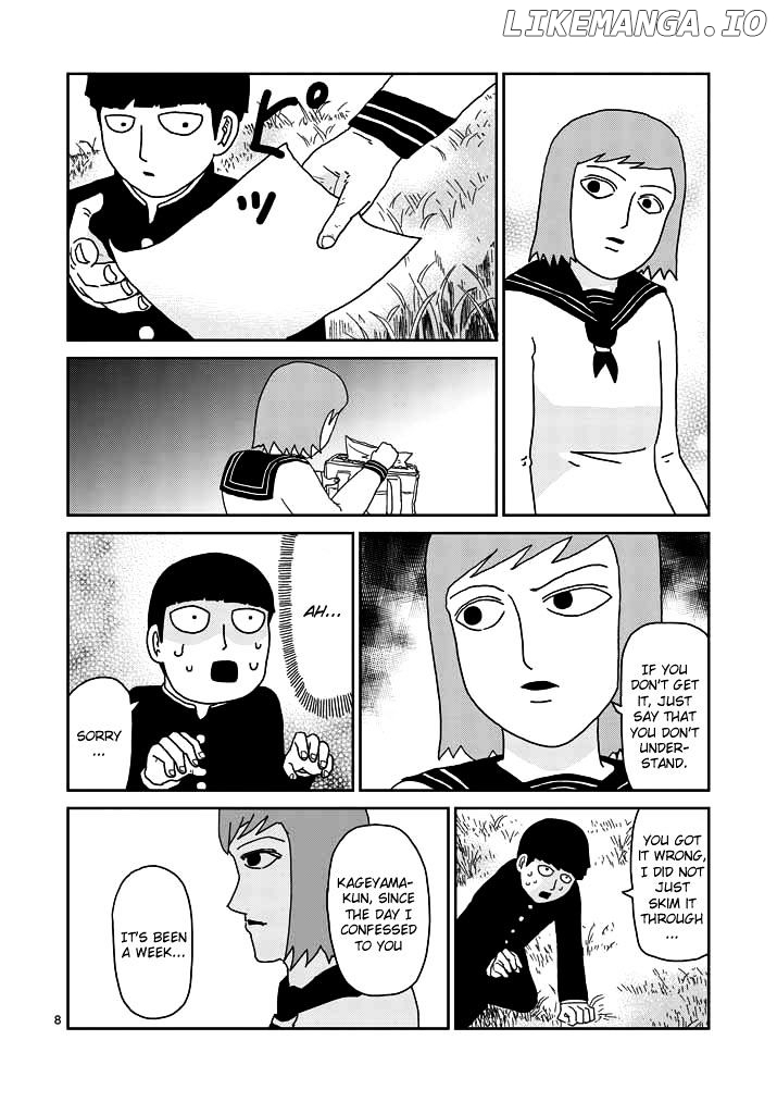 Mob Psycho 100 chapter 52 - page 8