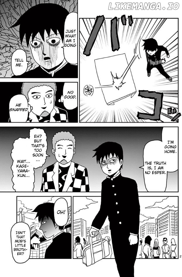 Mob Psycho 100 chapter 24 - page 21