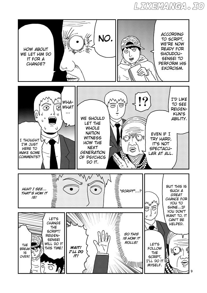 Mob Psycho 100 chapter 71 - page 9