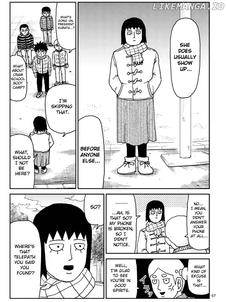 Mob Psycho 100 chapter 99.1 - page 3