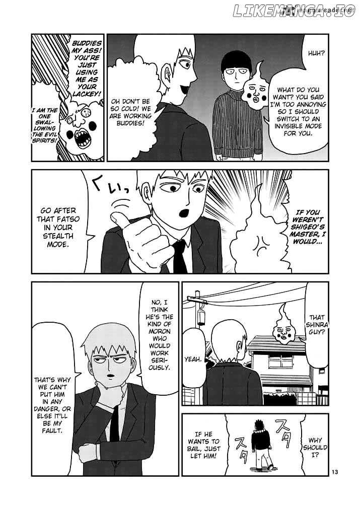 Mob Psycho 100 chapter 53 - page 13