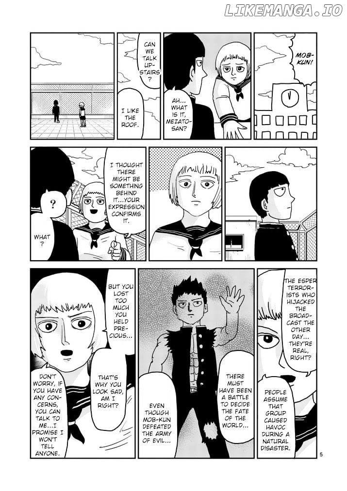 Mob Psycho 100 chapter 92.1 - page 5