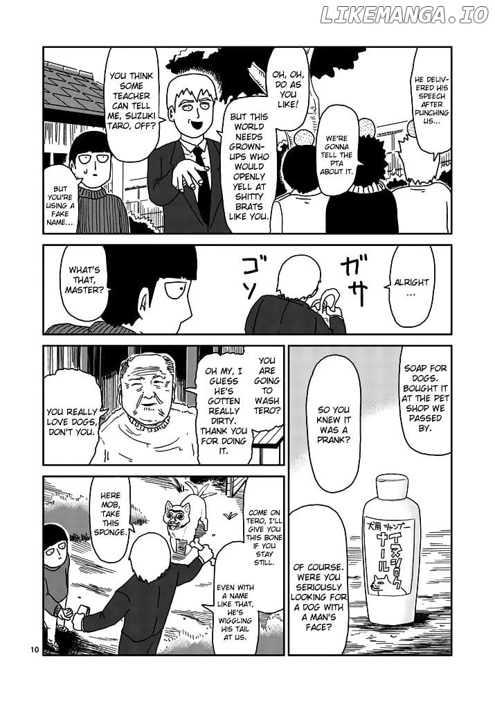 Mob Psycho 100 chapter 54 - page 10