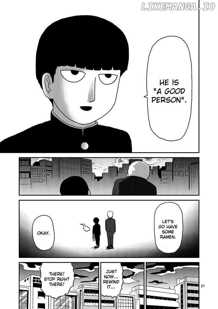 Mob Psycho 100 chapter 73 - page 27