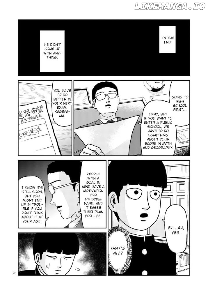 Mob Psycho 100 chapter 92.3 - page 9