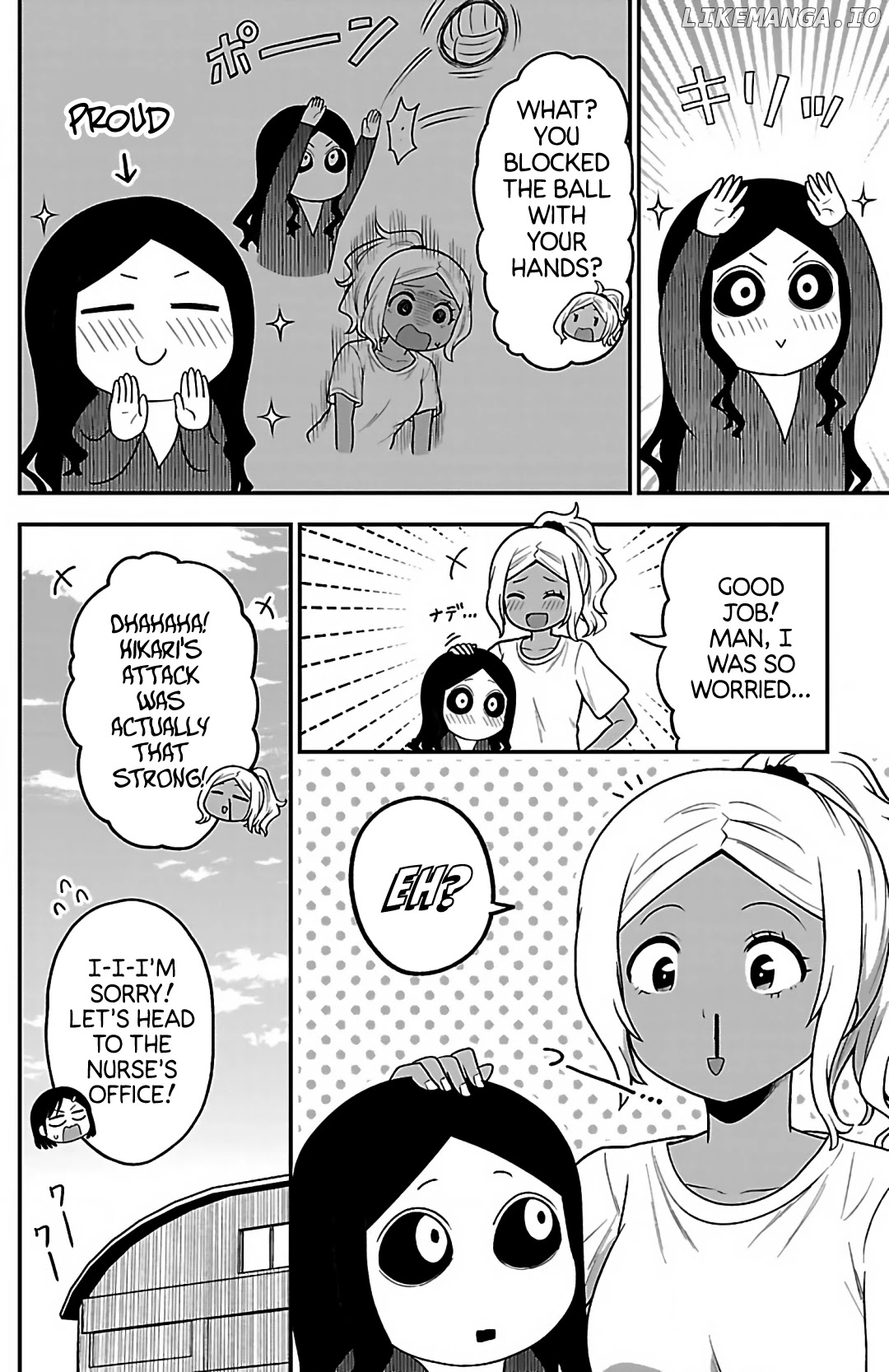 There's A Ghost Behind That Gyaru chapter 6 - page 10