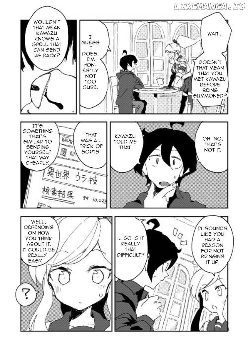 Ore to Kawazu-san no Isekai Hourouki chapter 35 - page 14