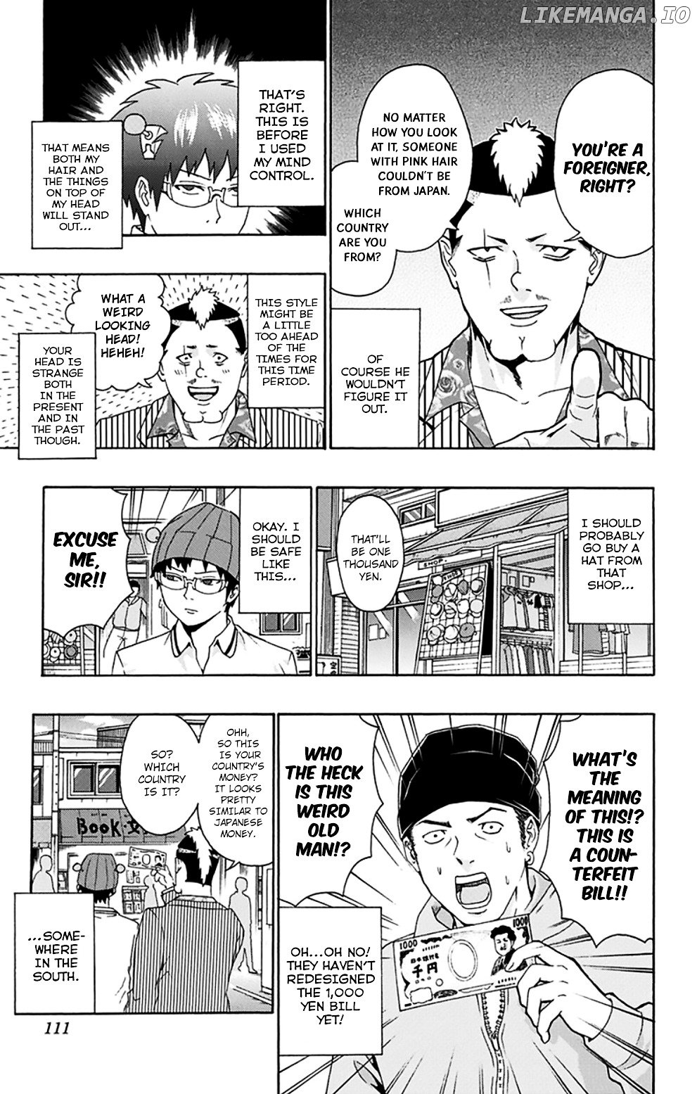 Saiki Kusuo No Sainan chapter 125 - page 6