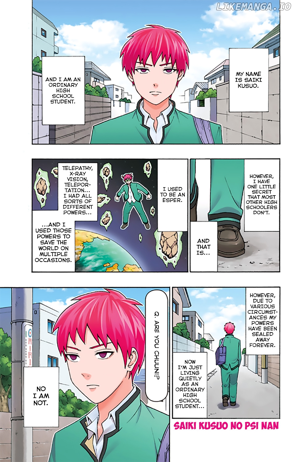 Saiki Kusuo No Sainan chapter 280 - page 2