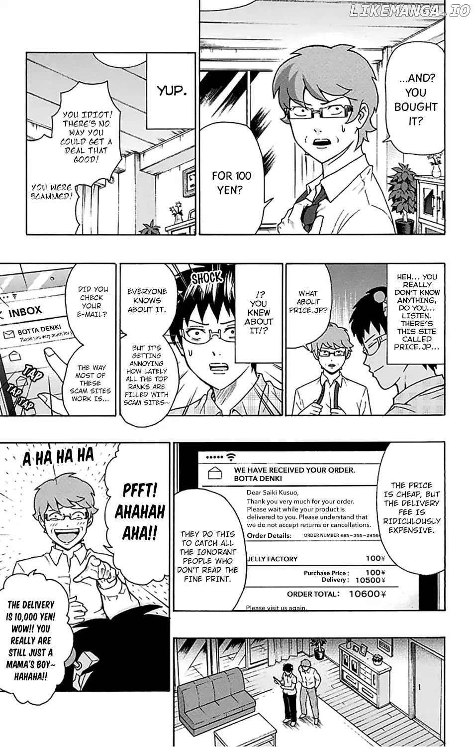 Saiki Kusuo No Sainan chapter 201 - page 15