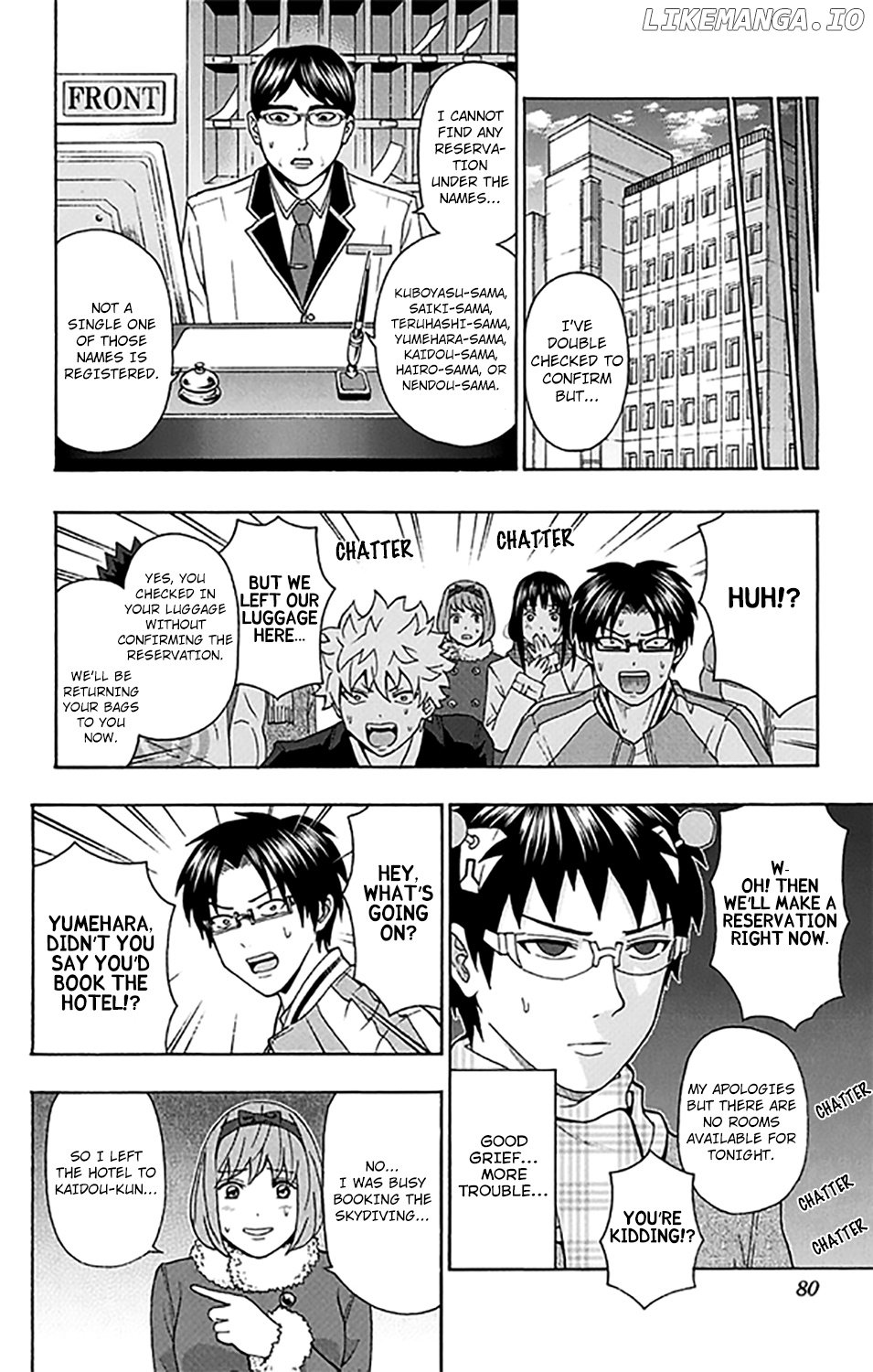 Saiki Kusuo No Sainan chapter 277 - page 11