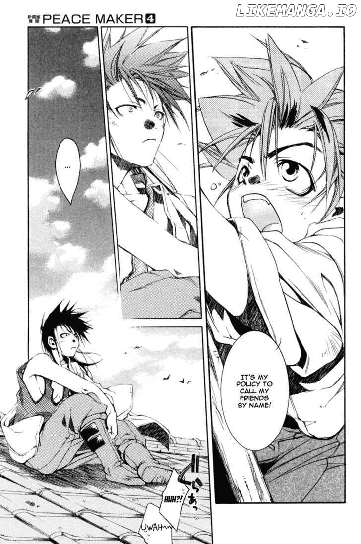 Shinsengumi Imon Peace Maker chapter 19 - page 36