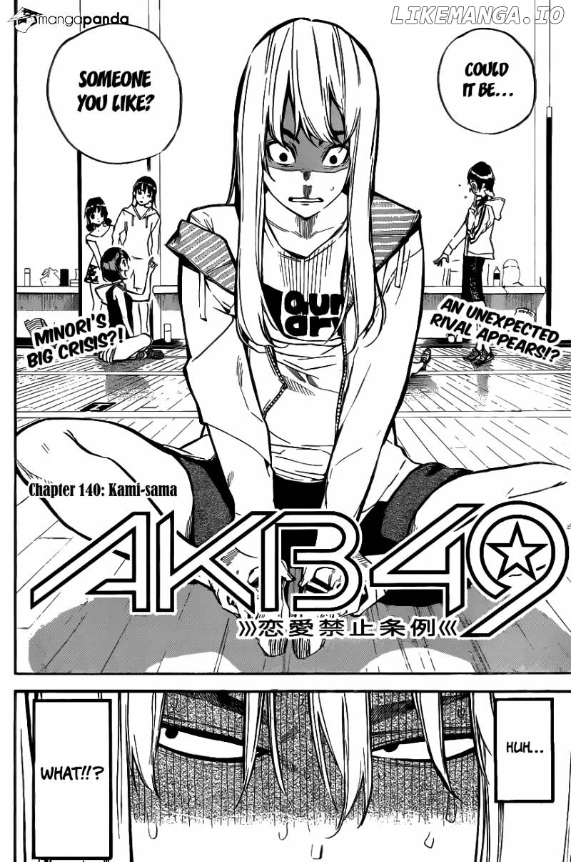 Akb49 – Renai Kinshi Jourei chapter 140 - page 3