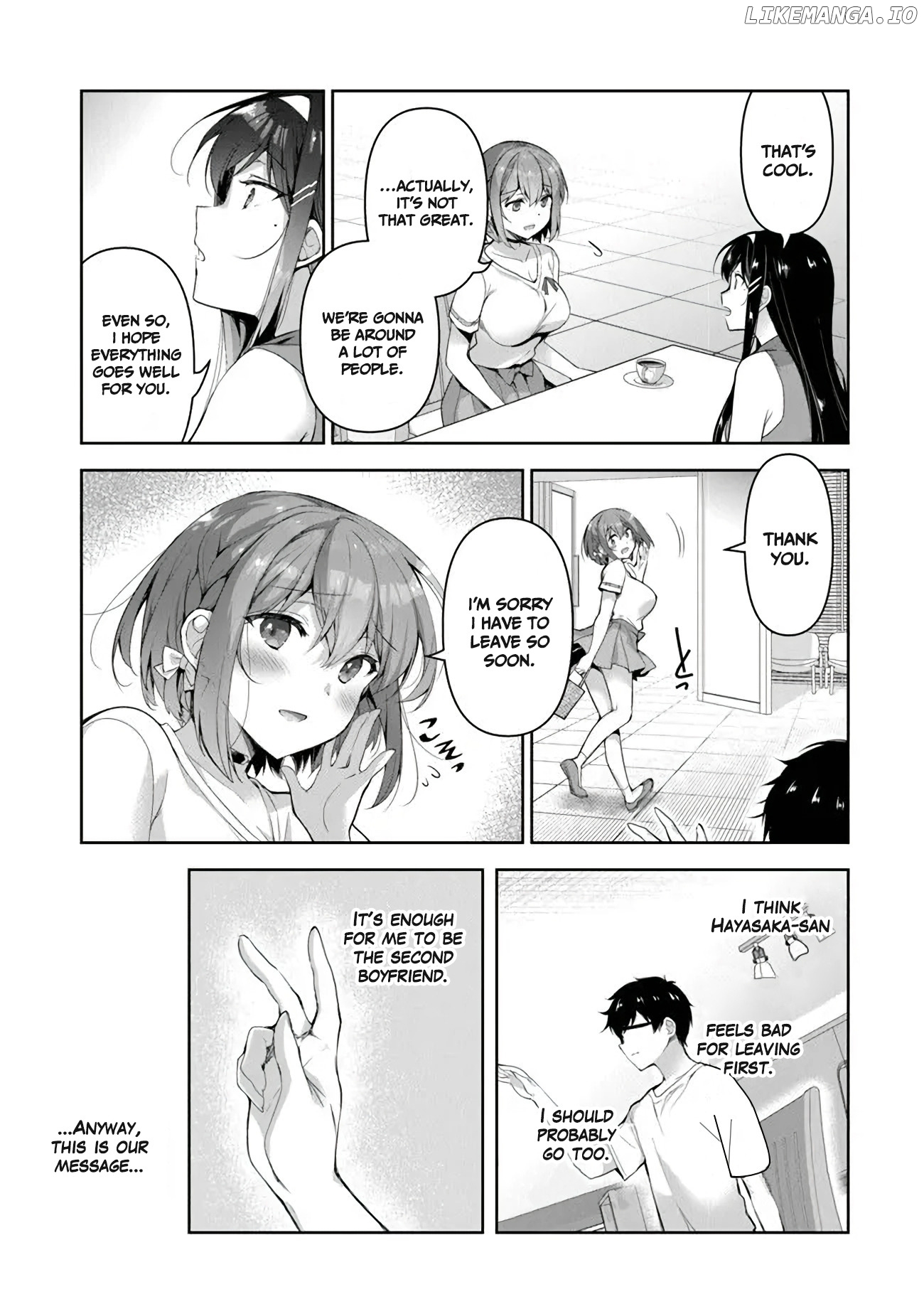 I Don’t Mind Being Second Girlfriend chapter 3.1 - page 12