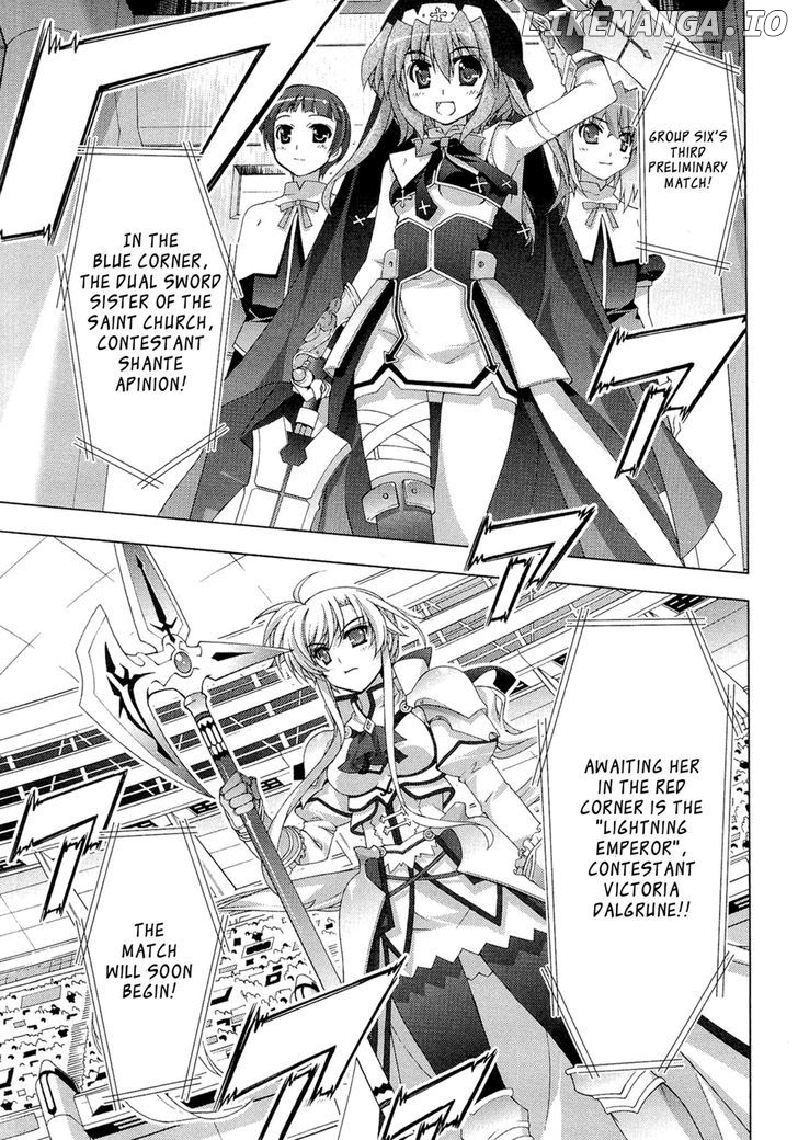 Mahou Shoujo Lyrical Nanoha Vivid chapter 28 - page 21