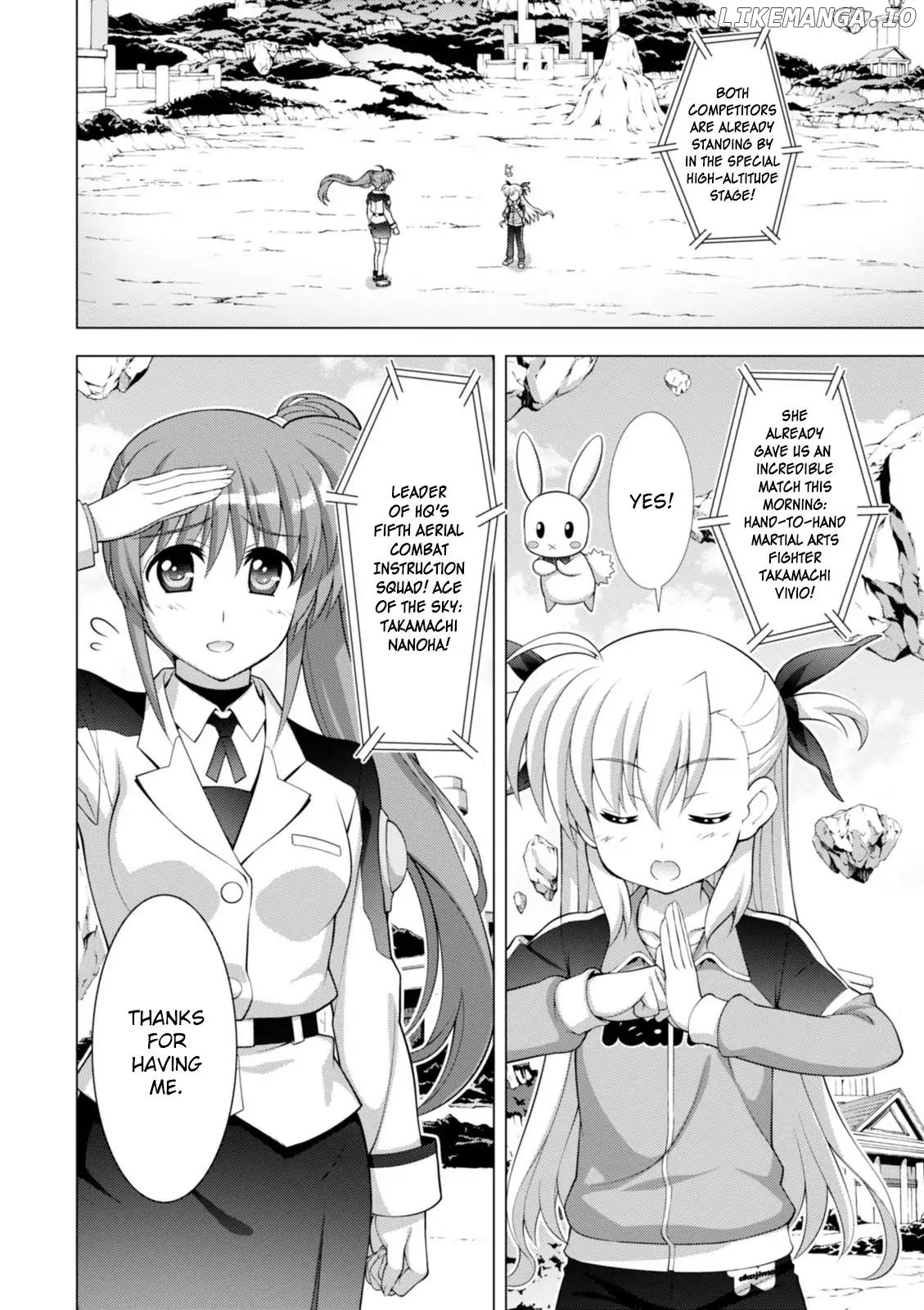 Mahou Shoujo Lyrical Nanoha Vivid chapter 94 - page 16