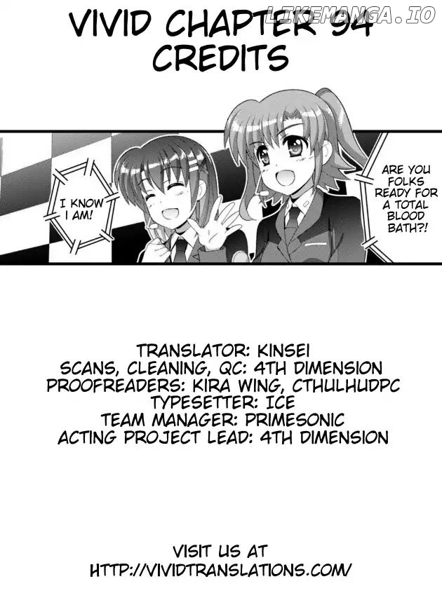 Mahou Shoujo Lyrical Nanoha Vivid chapter 94 - page 29